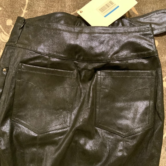 IRO lamb leather miniskirt with tags, size 34 - Picture 5 of 6